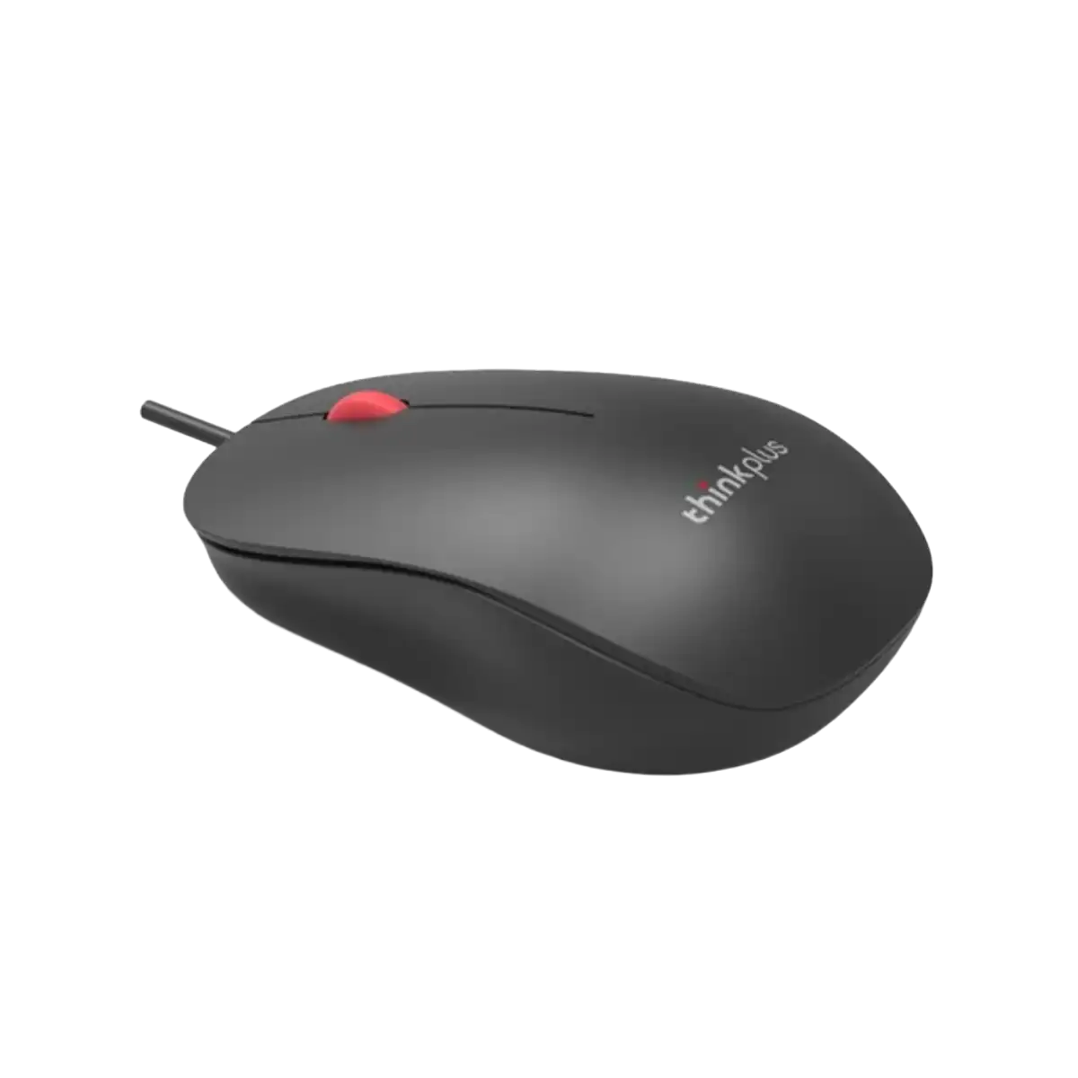 Lenovo M80 Thinkplus Wired Mouse - 1000 DPI - Black