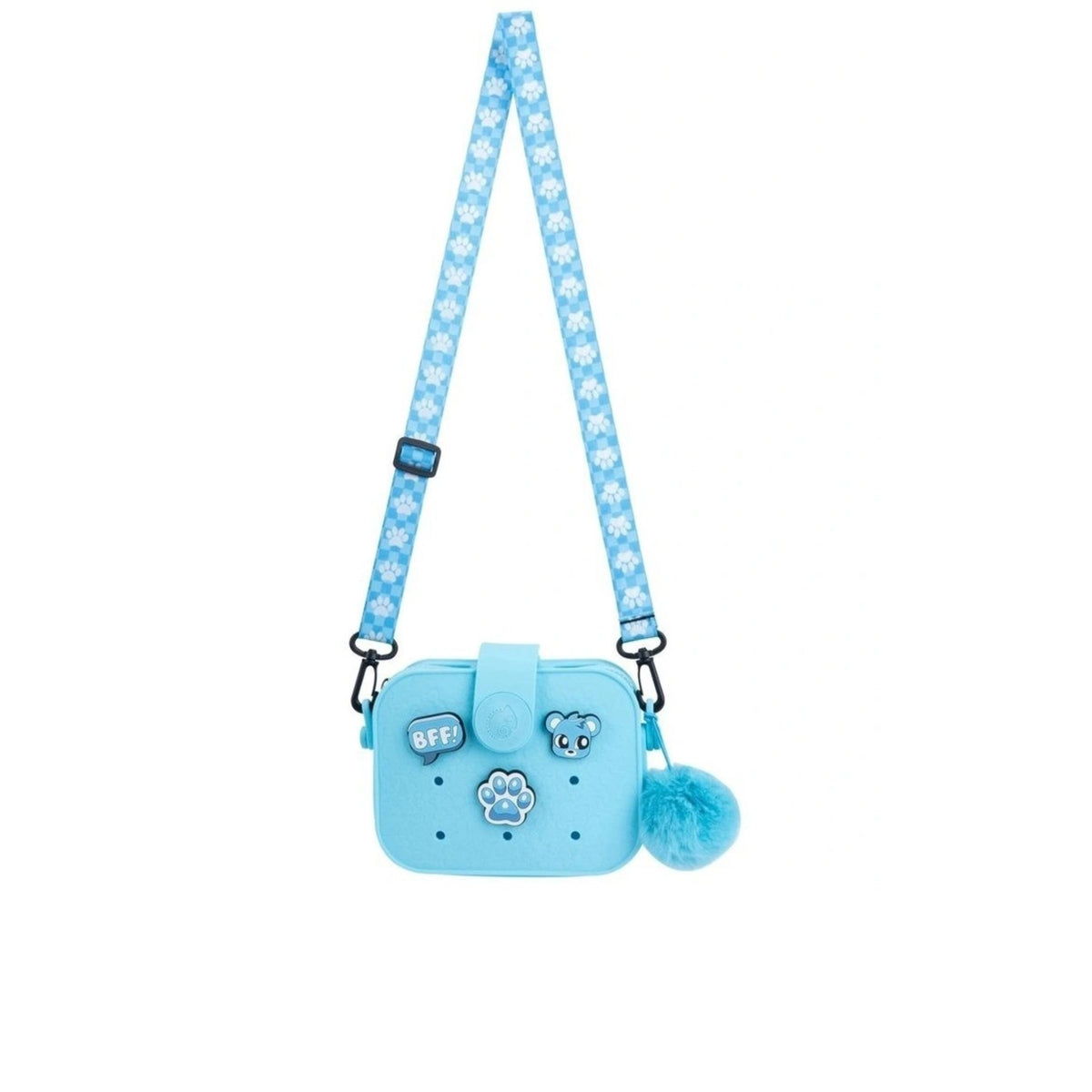 Swop Pops Bear Purse - Blue
