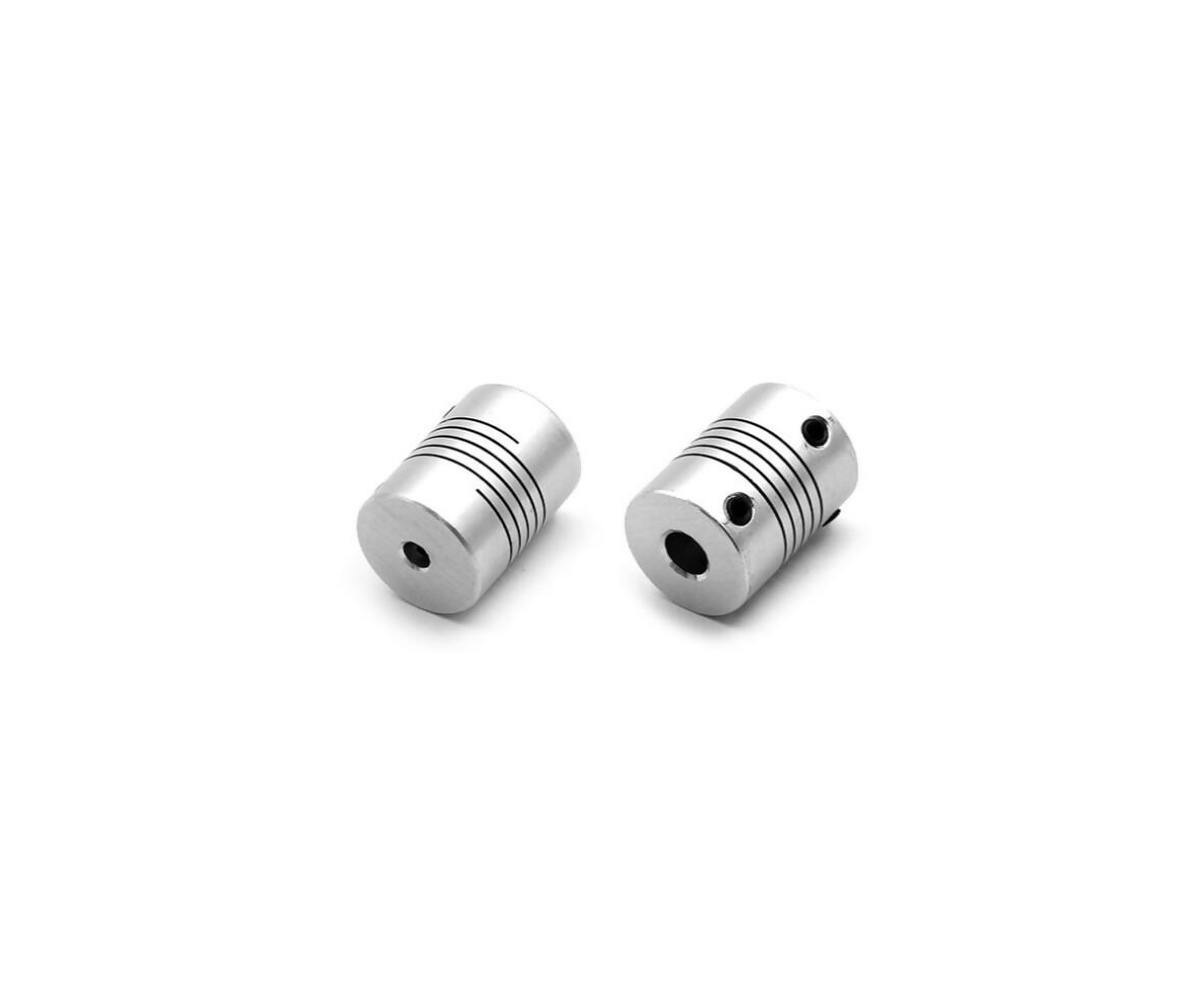 Aluminum Coupling | Flexible | 4x6.35mm