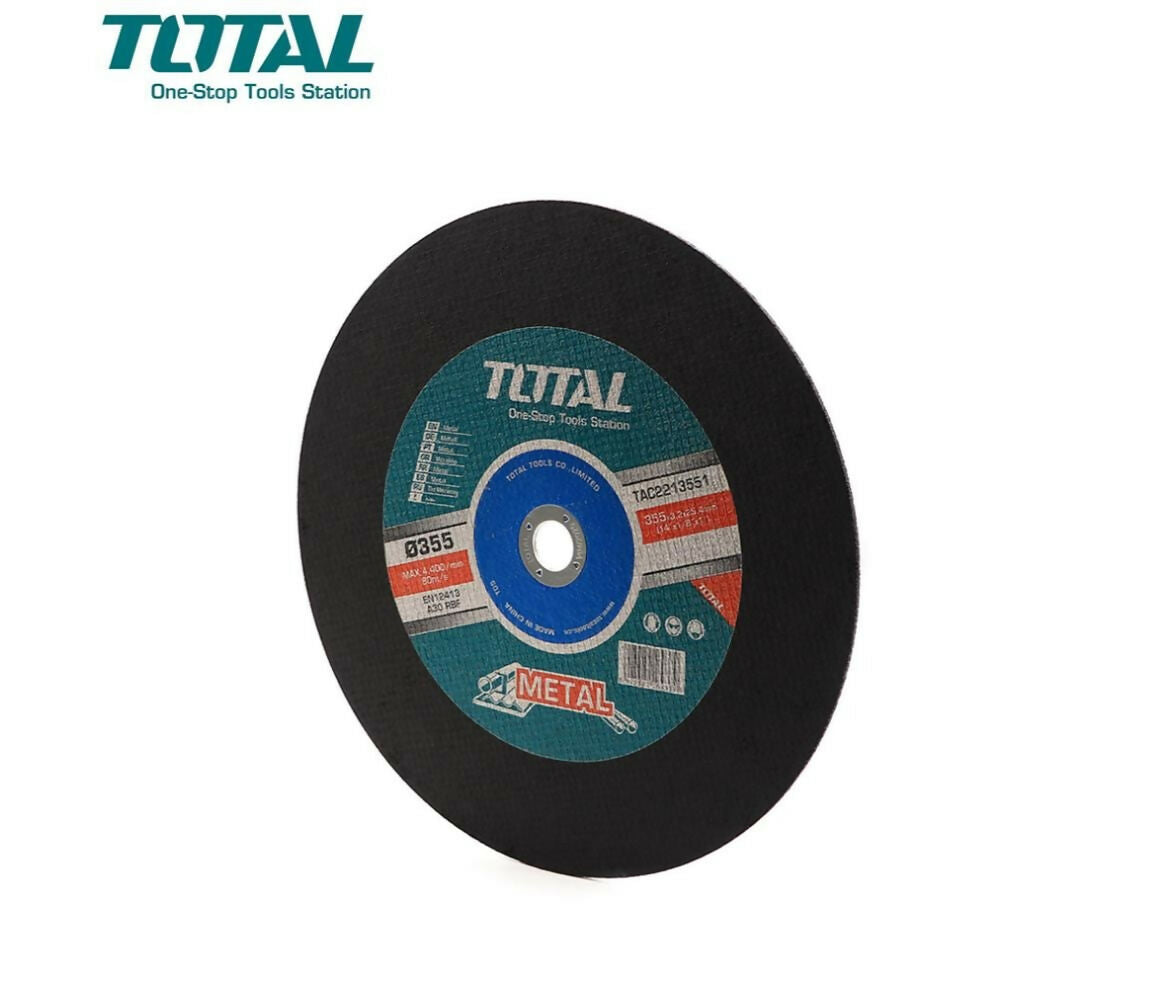 Angle Grinder | Cutting Disc | Metal | 355x3.0x25.4mm | Total