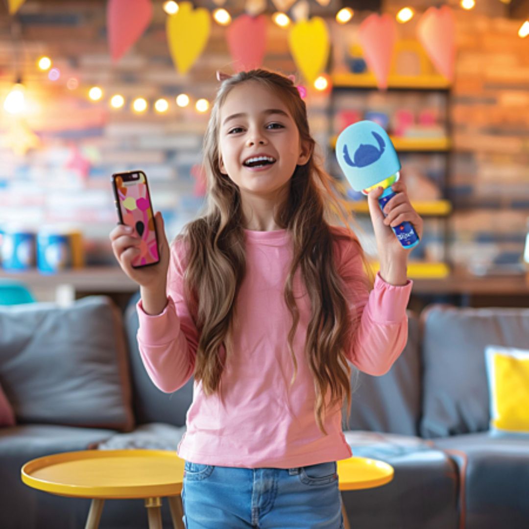 Lexibook Stitch Bluetooth Karaoke Microphone