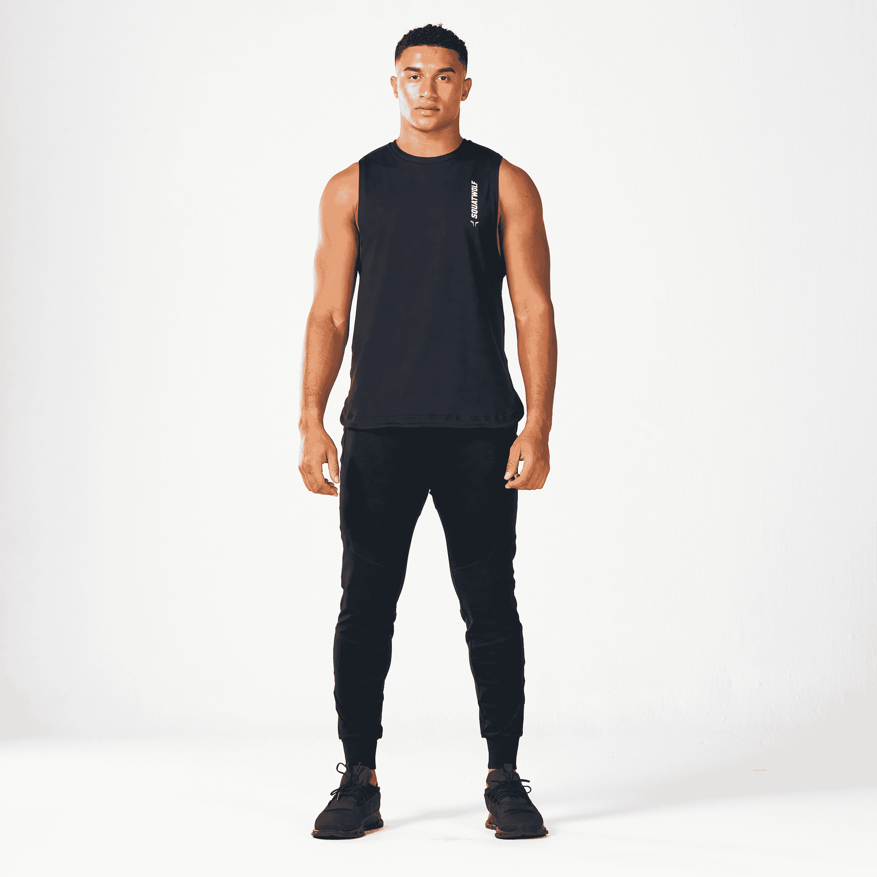 SQUATWOLF STATEMENT RIBBED JOGGERS REIMAGINED