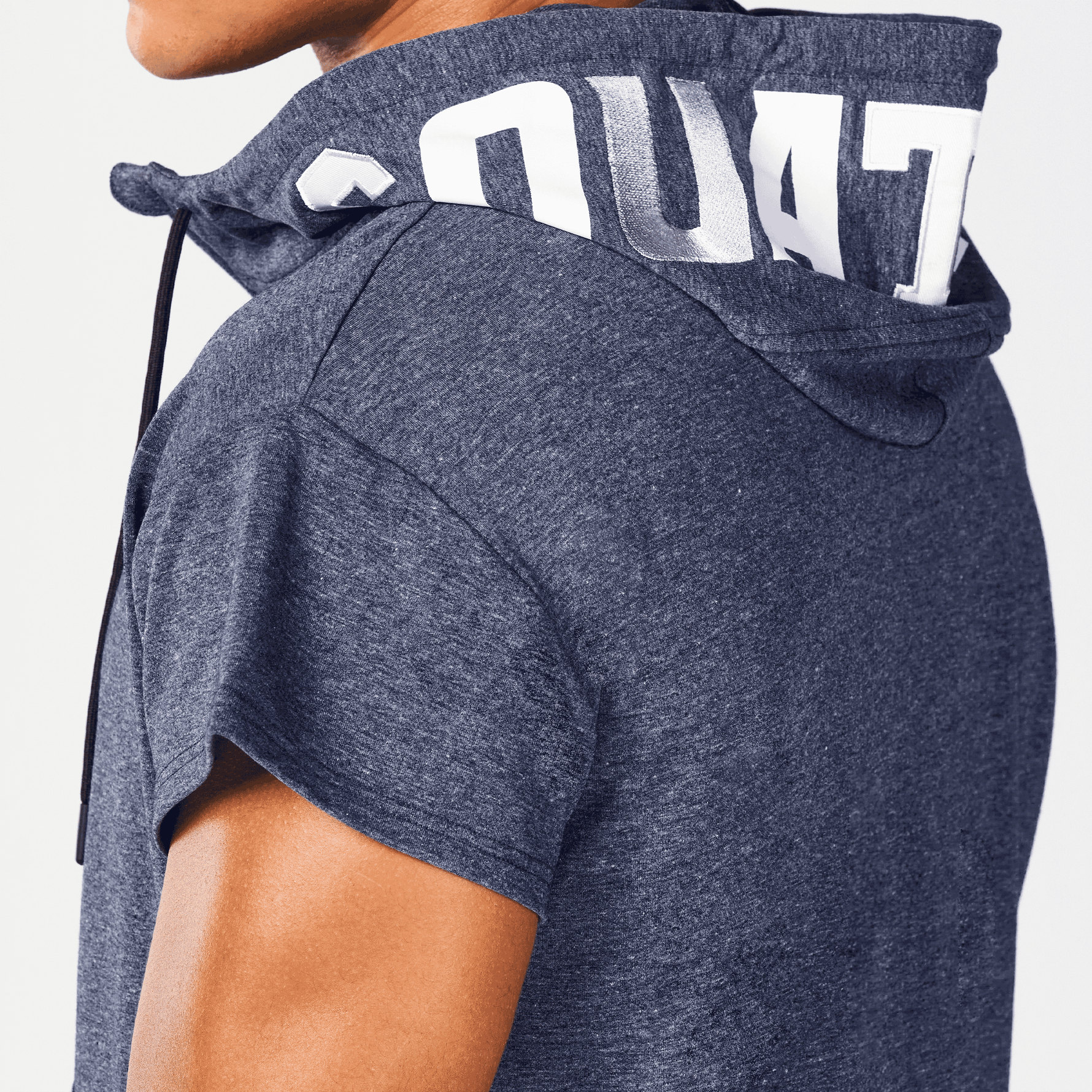 SQUATWOLF HUSTLE CUT OFF HOODIE