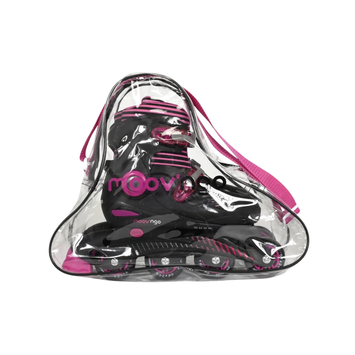 Cap Loisirs Adjustable Inline Skates - Pink