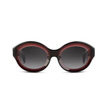 Dark Purple Sunglasses with dark lenses