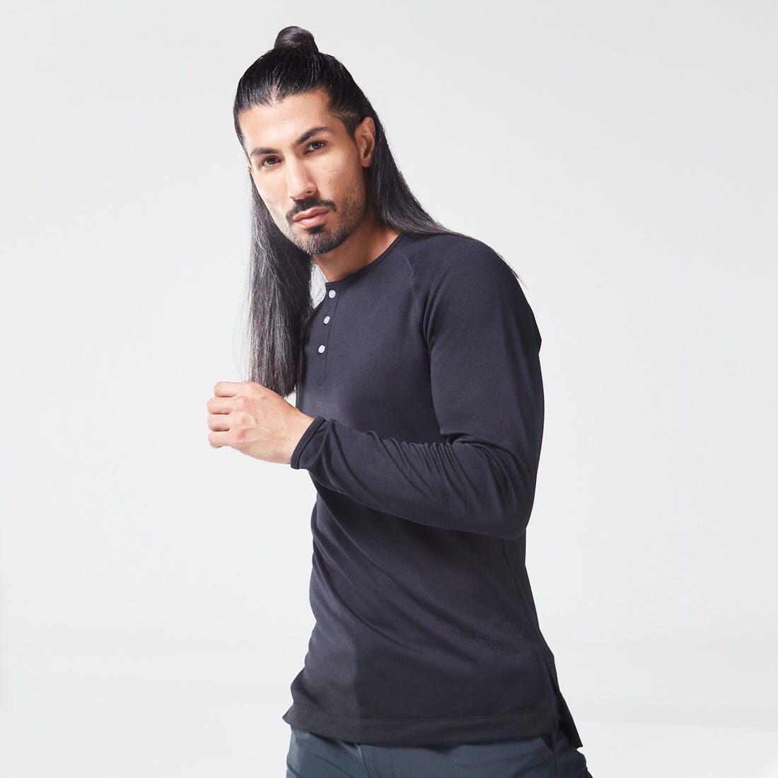 SQUATWOLF CODE URBAN HENLEY TEE