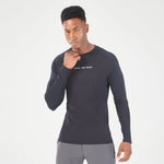 SQUATWOLF STATEMENT RIBBED LONG SLEEVES TEE