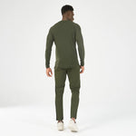 SQUATWOLF STATEMENT RIBBED LONG SLEEVES TEE
