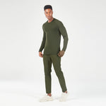 SQUATWOLF STATEMENT RIBBED LONG SLEEVES TEE