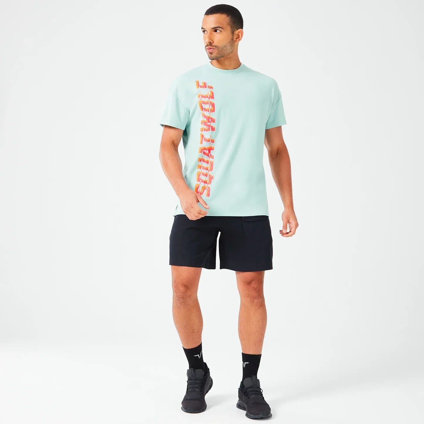 SQUATWOLF GLITCH OVERSIZED TEE