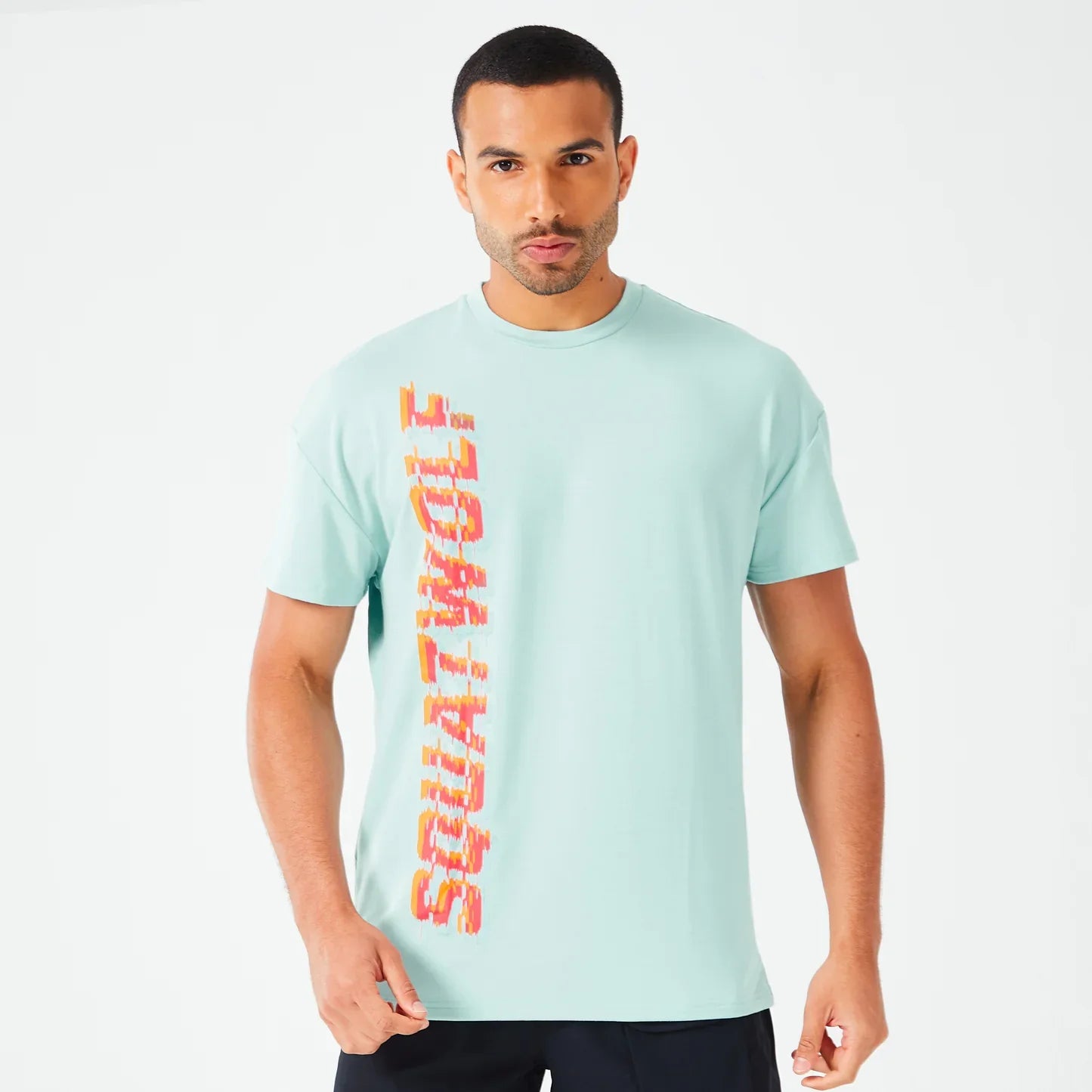 SQUATWOLF GLITCH OVERSIZED TEE