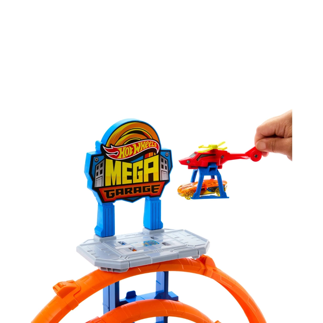 Hot Wheels Mega Loop Garage Playset