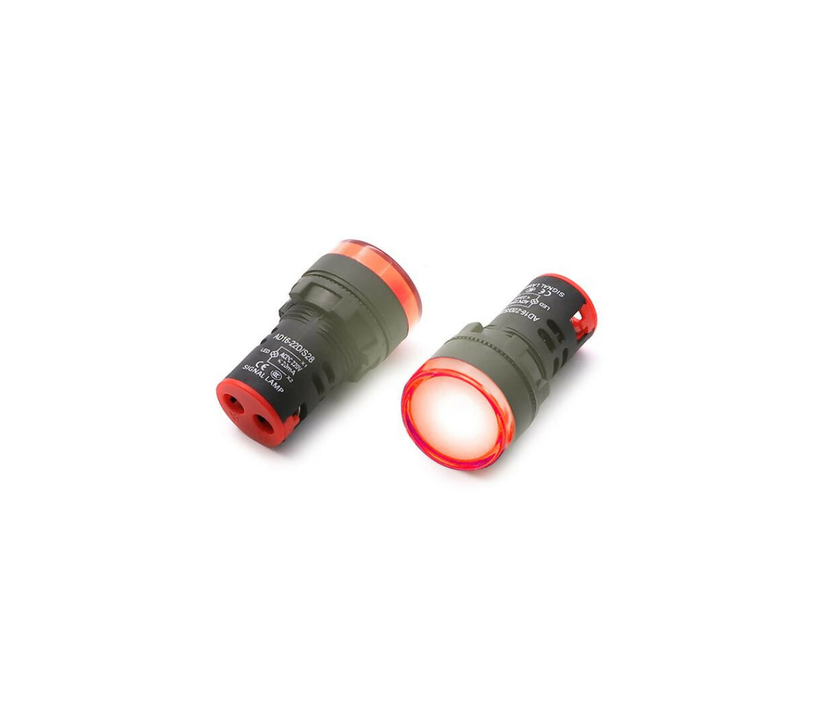 LED Indicator | 220V | 29mm - 22mm | Red | AD16-22DS
