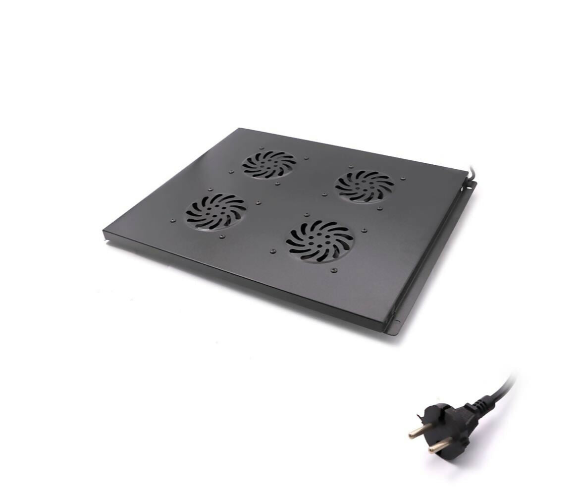 Network Cabinet Accessories | Tray 1U | 4x Fan