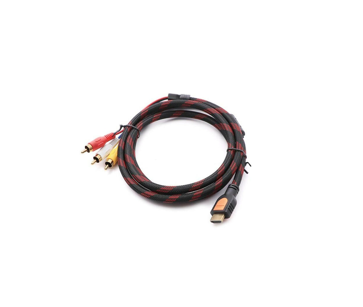 Video Cable | HDMI Male 1.3a - 3x RCA Male | 1.5M