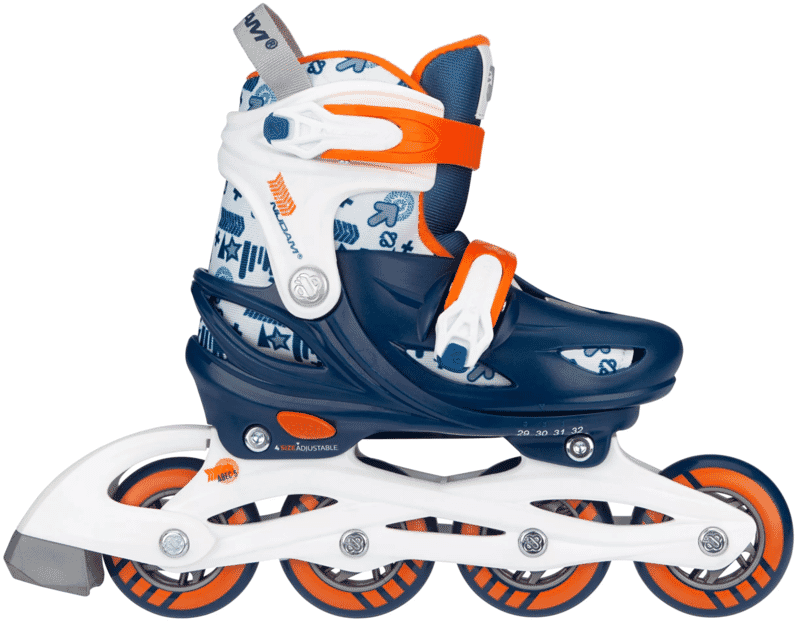 NIJDAM INLINE SKATES ADJUSTABLE - TRAFFIC RACER