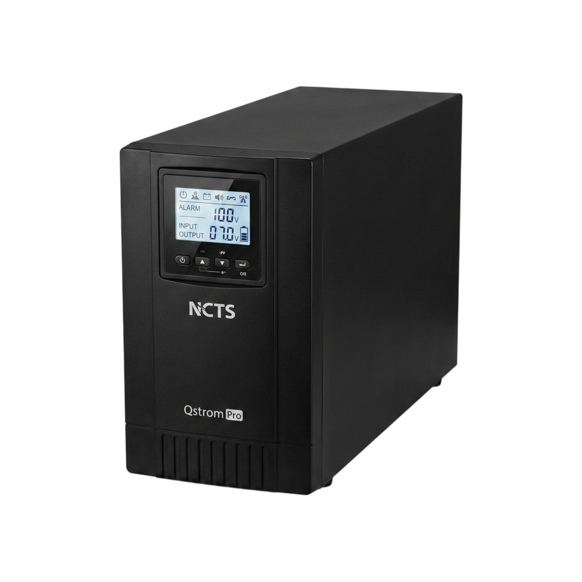 NCTS (NCTS-QSTROM) Qstrom Pro Line Interactive UPS 3000VA 1.8kW, AVR, LCD with Alarm - Black