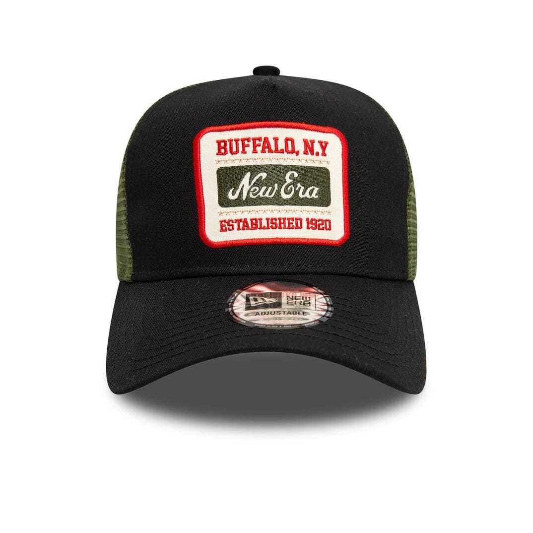 NEW ERA NE PATCH TRUCKER NEWERA BLKNOV