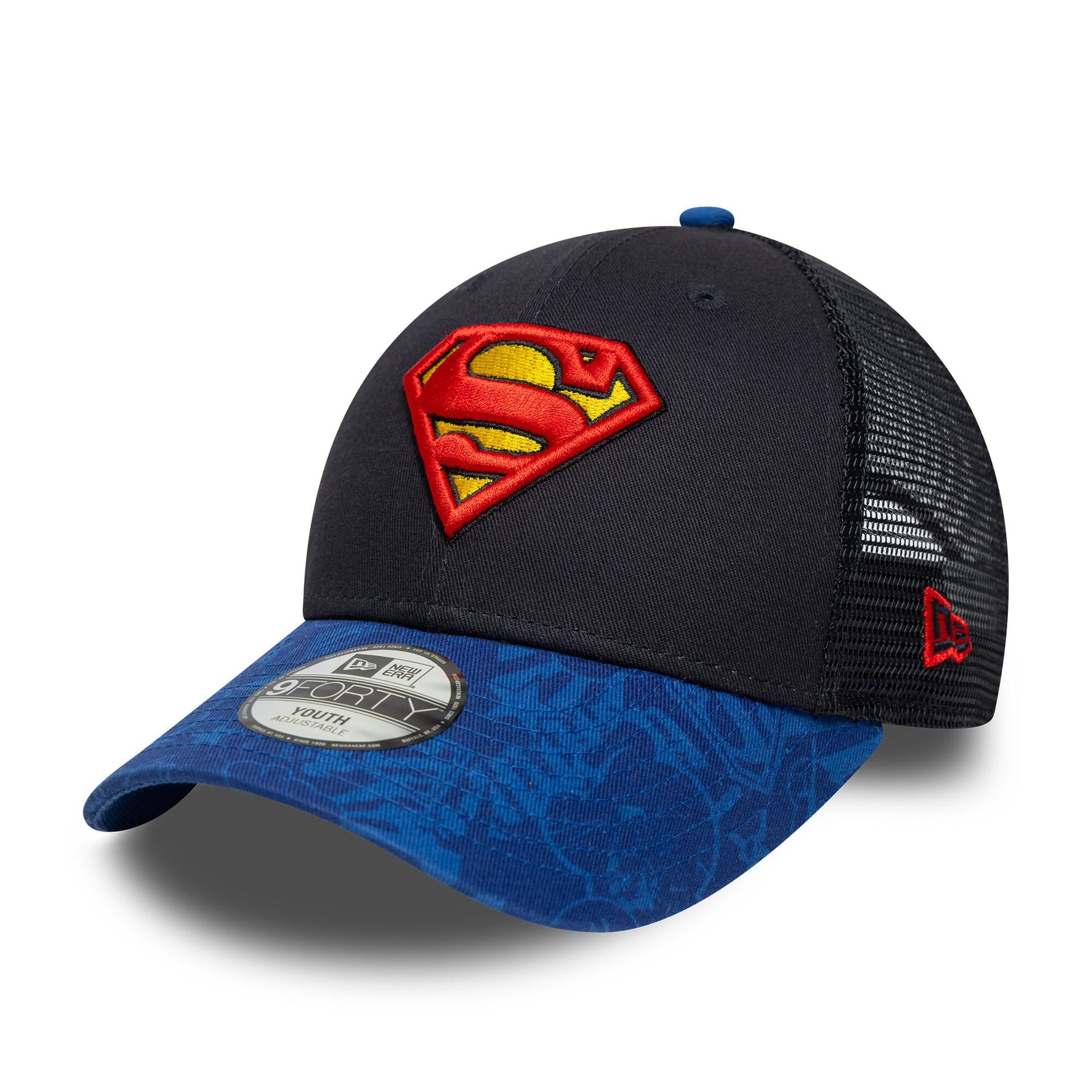 NEW ERA YOUTH DC 9FORTY TRUCKER SUPMAN BAZ