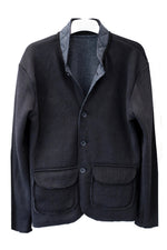 Versatile Wool Jacket - Navy