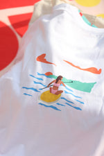 V-neck Tshirt - Sunset Women