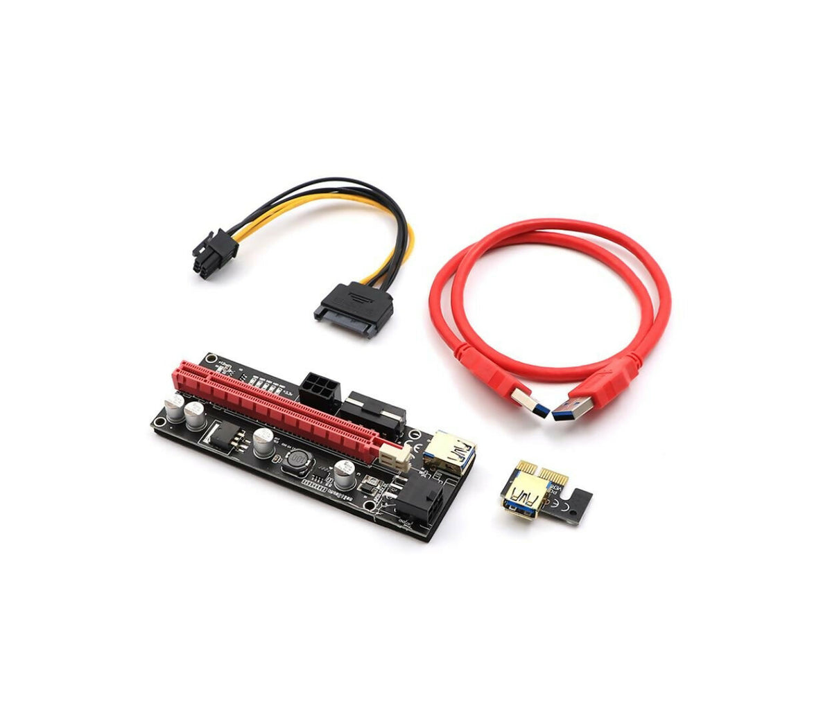 Computer Accessories | Converter | PCI-E - PCI-e 16x USB 3.0 & Interface 6-Pin