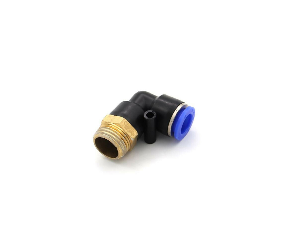Pneumatic | Fittings | 1/2" Male - 12mm | Elbow | PL-12-4