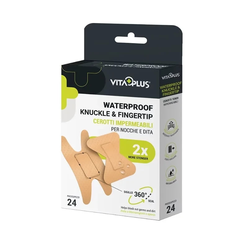 Knuckle & Finger Plasters 24'S (60X46Mm X6; 76X38Mm X6)