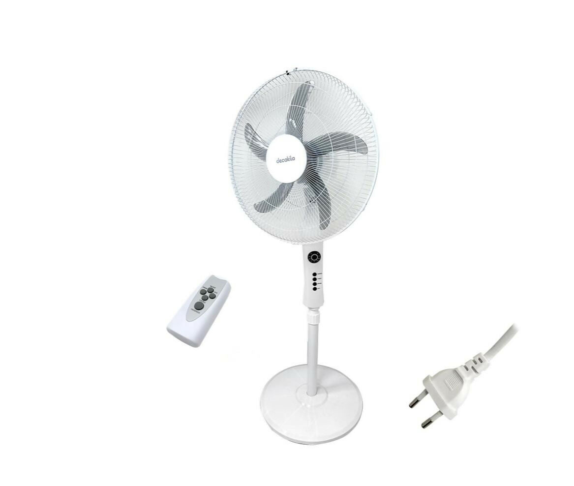 Fan Stand | 18" | 220V Ac | 60W | Whte | Decakila | Silent