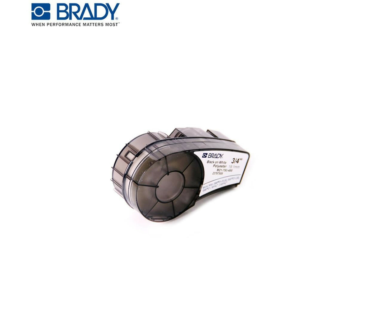 Printer Label | Handheld | Cartridge | B & W | Brady M21-750-488