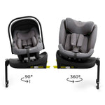 3-in-1 Car Seat Set ENDURA SAFE Grey