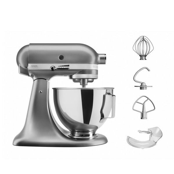 KitchenAid Classic 4.3 L Tilt-Head Stand Mixer - Contour Silver