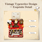 Pantasy Snoopy Typewriter Building Set
