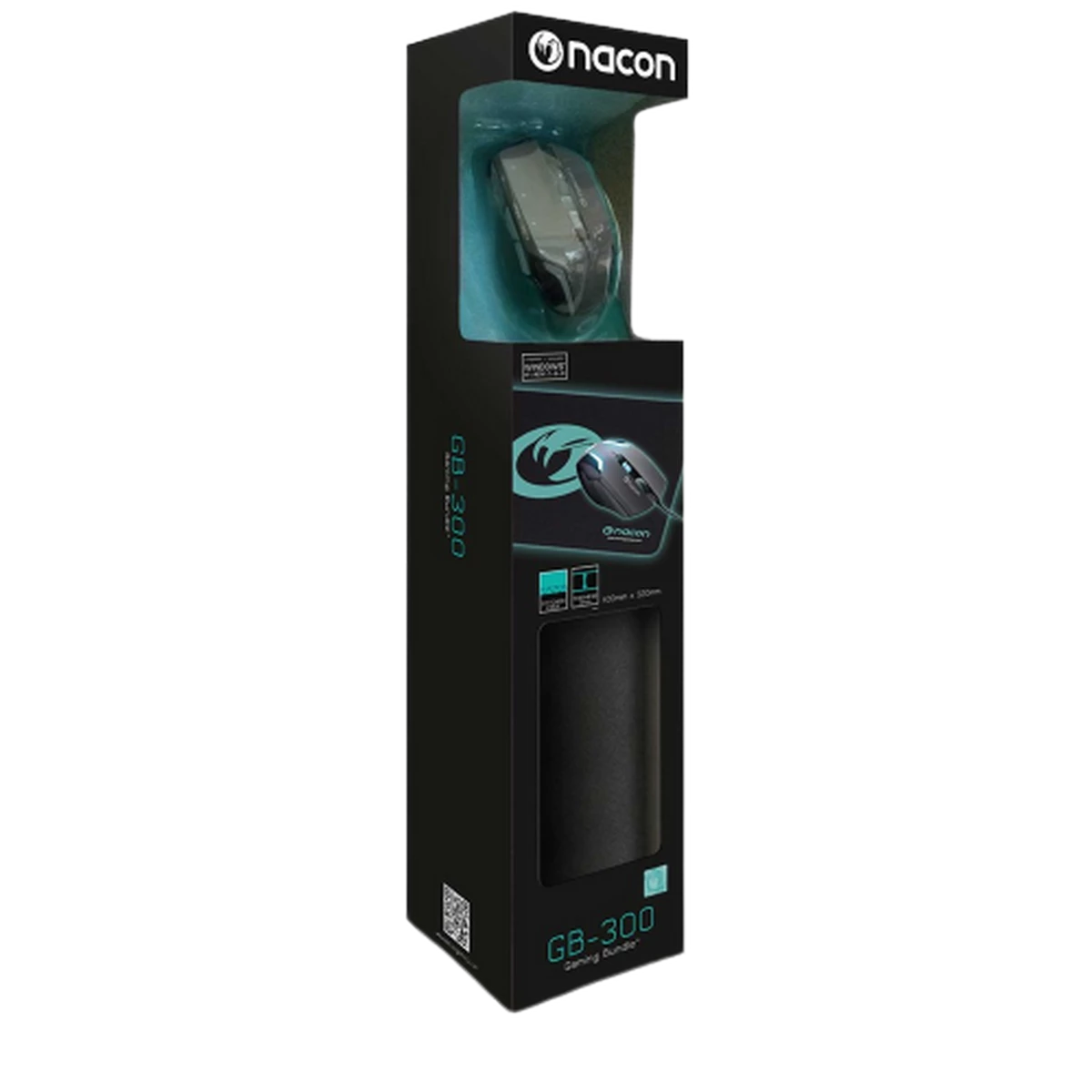 Nacon (PCGB-300) GB-300 Gaming Bundle Mouse GM-105 + Pro Gamer MousePad