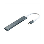 Porodo Play-X 4 IN 1 Type C Hub - Grey