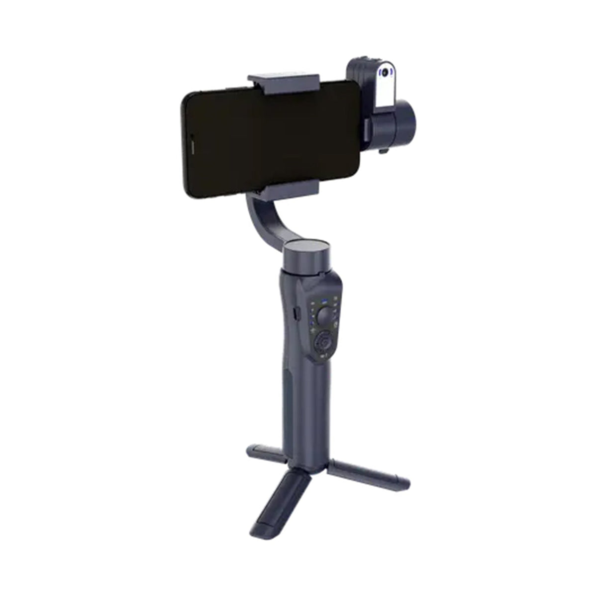 PORODO Anti-Shake Gimbal With AI Tracker - Black