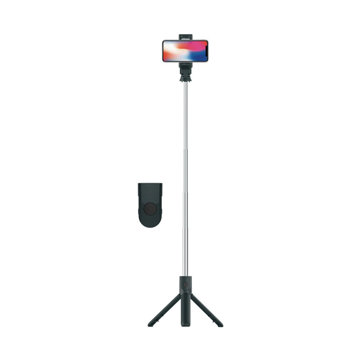 Porodo Bluetooth Selfie Stick with Tripod Detachable Remote