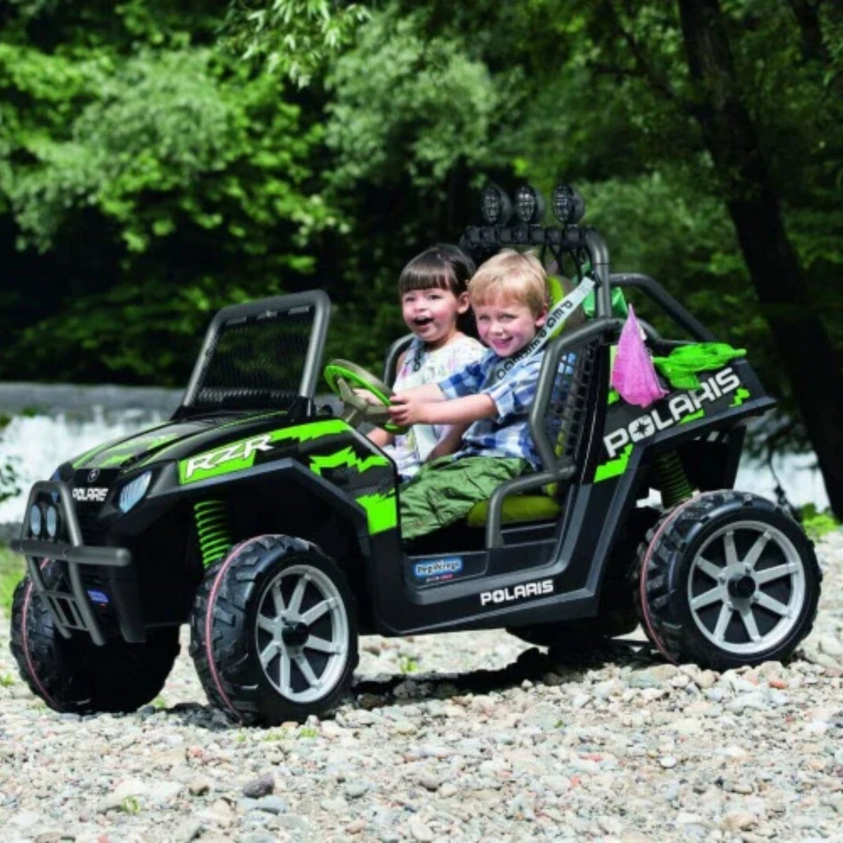 Peg Perego Polaris RZR Pro Green Shadow Ride On - 24V