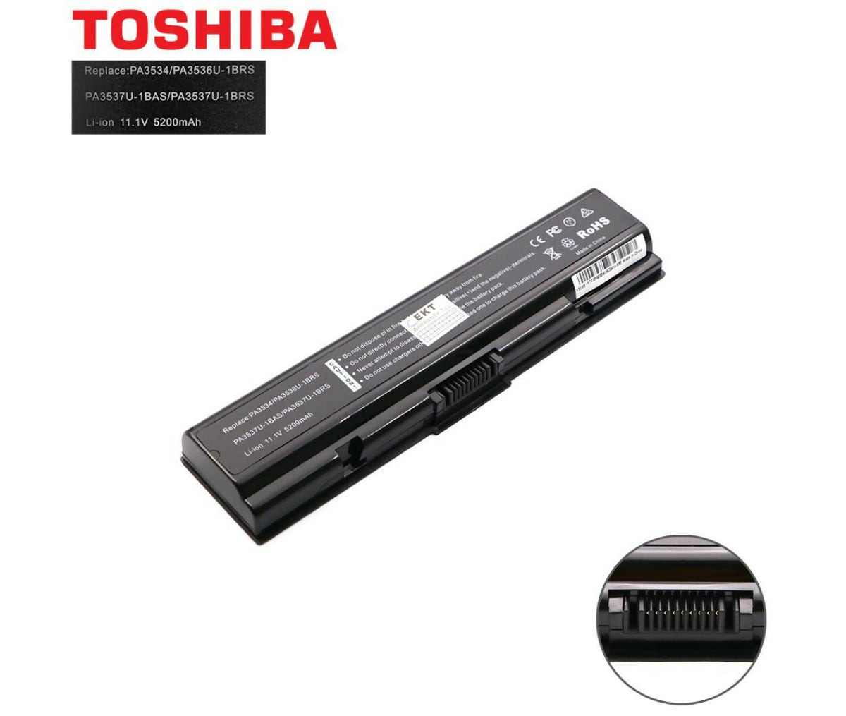 Laptop Battery | 10.8V 4.08Ah | Toshiba PA3534 Original