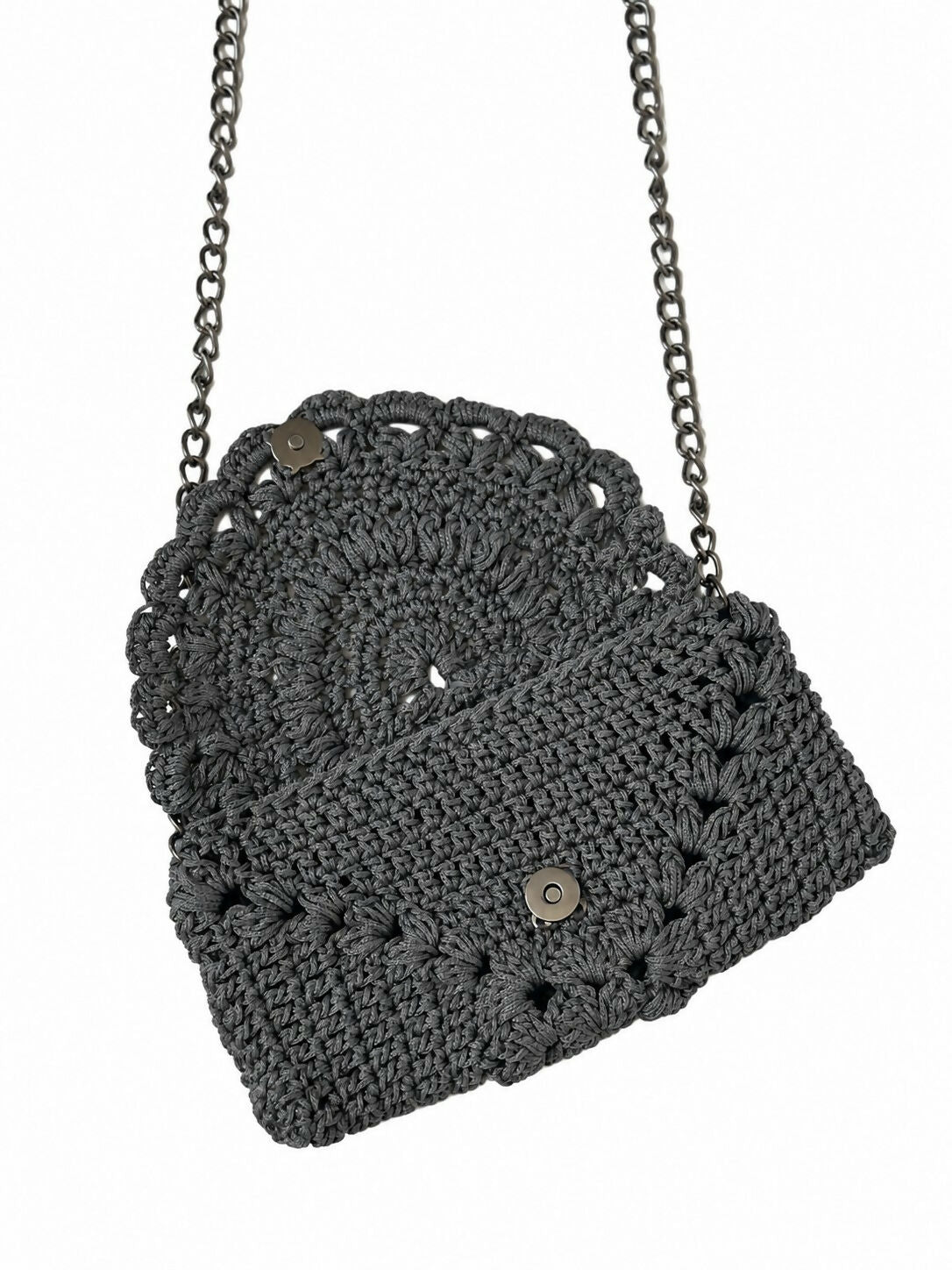 The Cross crochet bag