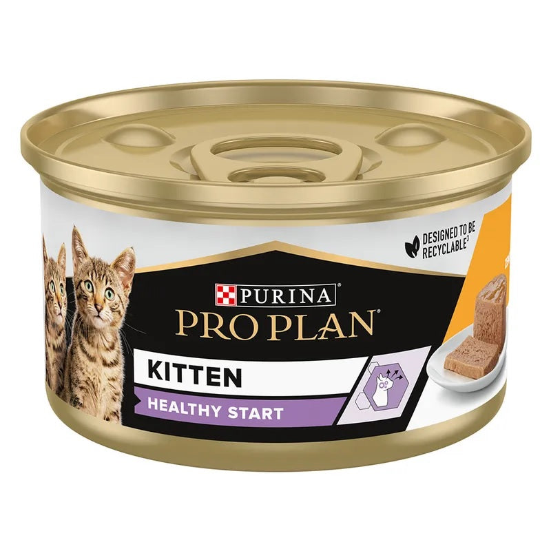 PRO PLAN CAN Kitten Healthy Start Chicken 85g
