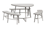 All weather set with wooden design