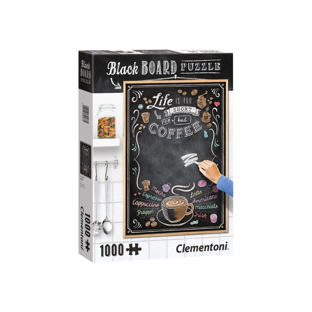 Clementoni Coffee Chalkboard Puzzle
