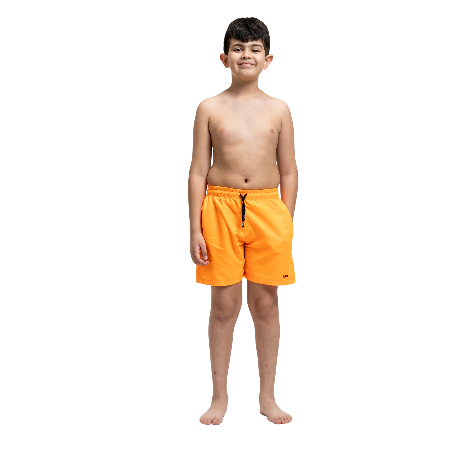 Pacifico Swim Boys Shorts - Orange