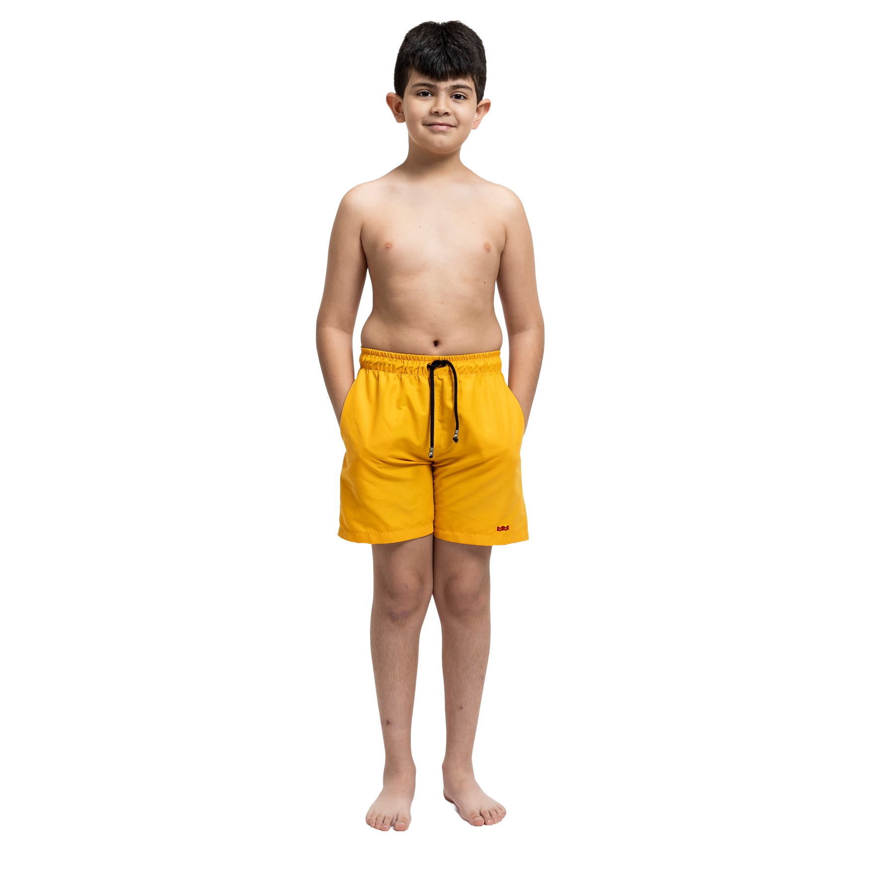 Pacifico Swim Boys Shorts - Mustard Yellow