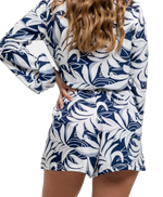 Palmera Romper - Blue