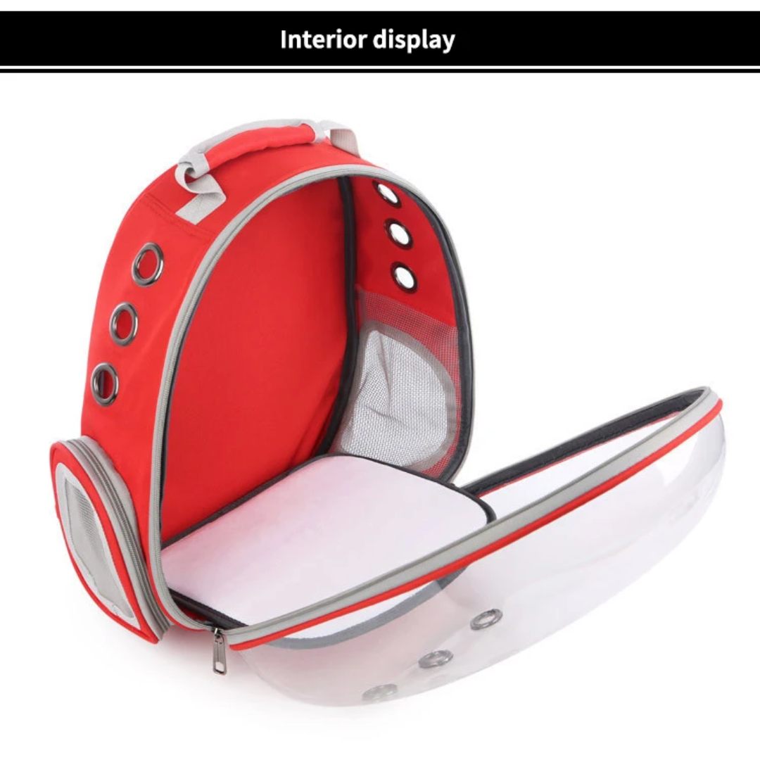 Pet Transparent Portable Carrier