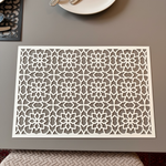 Floral Metal Placemat