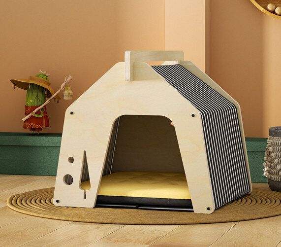 Pine Cat Nest Plywood