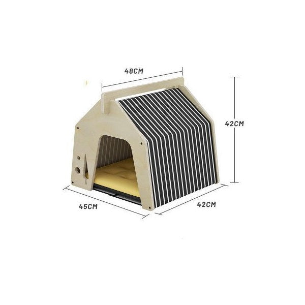Pine Cat Nest Plywood